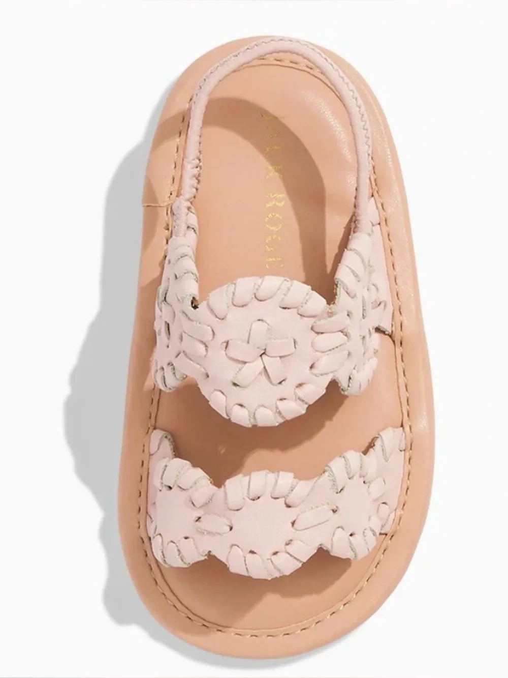 Jack Rogers Baby Lauren Blush NIB size 3-6M